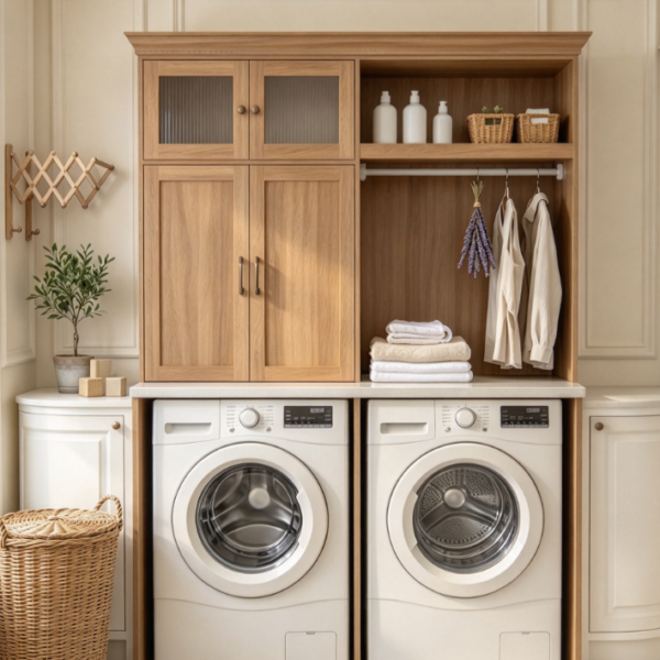 Laundry Room Cabinet Assembly