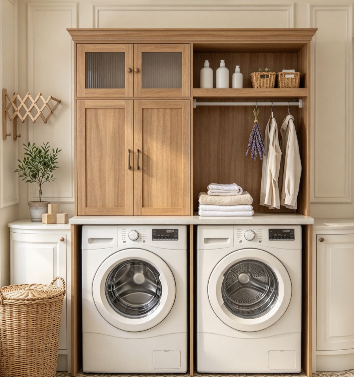 Laundry Room Cabinet Assembly