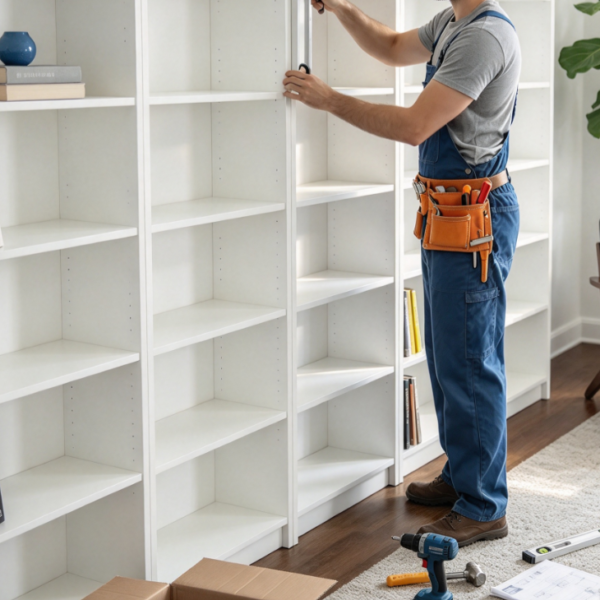 Bookshelf & Bookcase Assembly